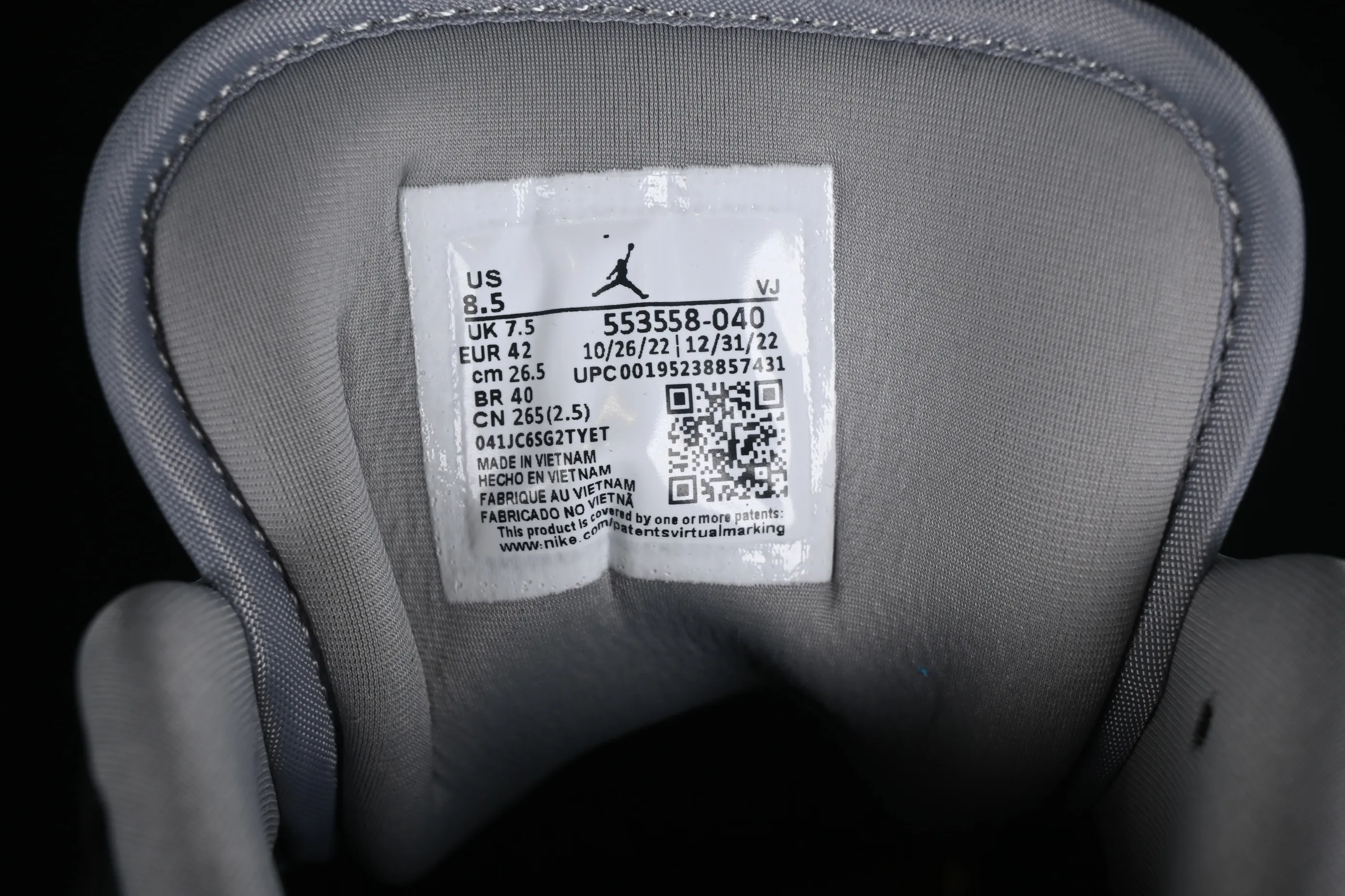 All categories Air Jordan Jordan series basketball shoes Air Jordan 1 Low Air Jordan 1 Low AJ1 Joe 1 Valentine's Day customized low-bang cultural casual sneakers 553558-040